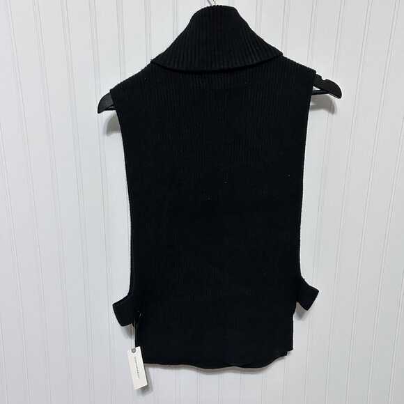 Anthropologie Turtleneck Collar Open Side Knit Sweater One Size Style 64498116 - Picture 4 of 7